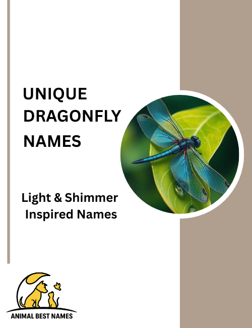 Beautiful dragonfly photo for unique dragonfly name suggestions