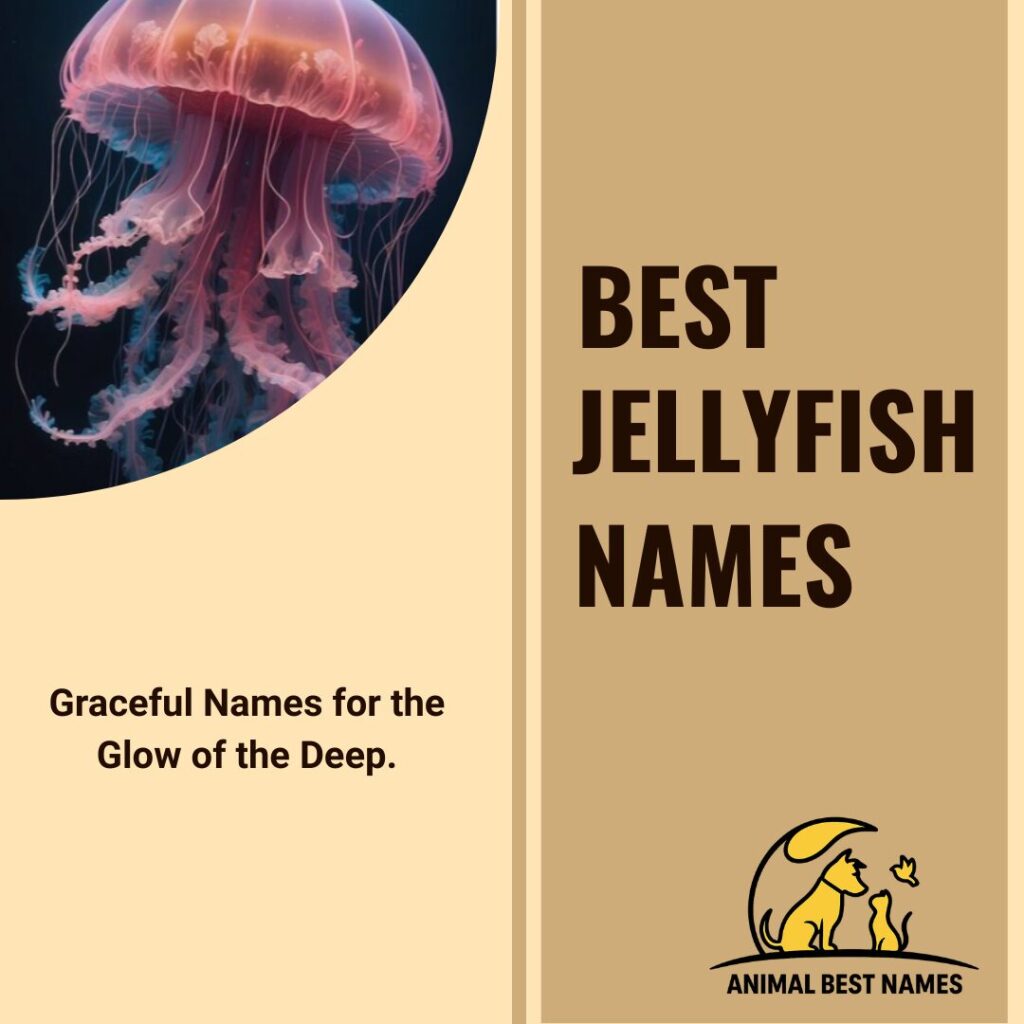 A stunning and colorful jellyfish floating elegantly in the ocean, perfect for inspiring the best and most unique names for jellyfish or pets.