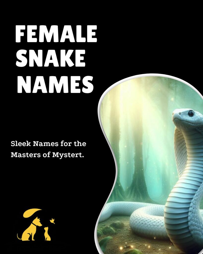A graceful and slender female snake coiled on a branch, perfect for inspiring charming and unique names for female snakes or pets.
