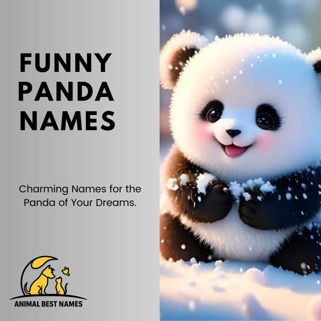 A playful and amusing panda making a funny pose on bamboo, perfect for inspiring humorous and creative names for pandas or pets.