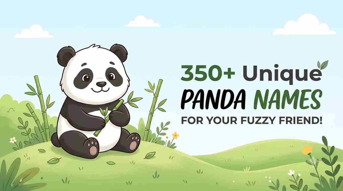 Unique Panda Names