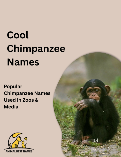 Cool chimpanzee names inspired by attitude, confidence, and stylish natural expressions.