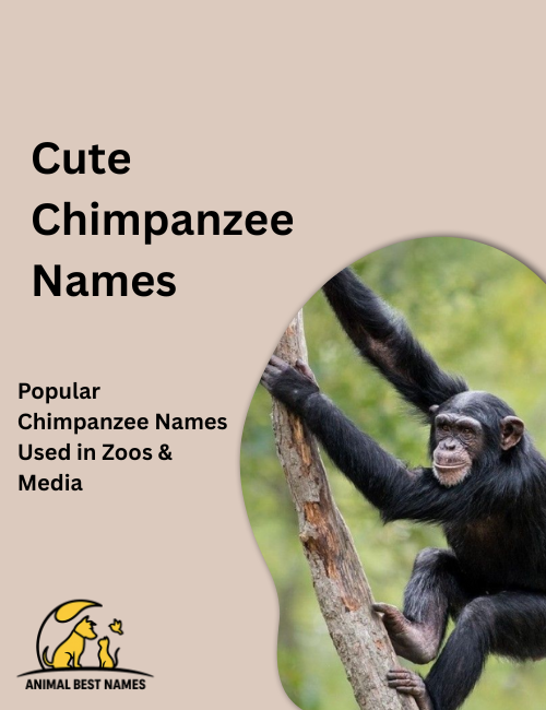 Cute chimpanzee names inspired by adorable looks, playful actions, and sweet facial expressions.