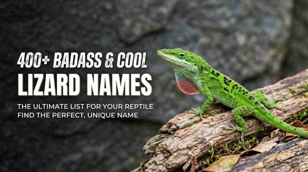 Cool Lizard Names
