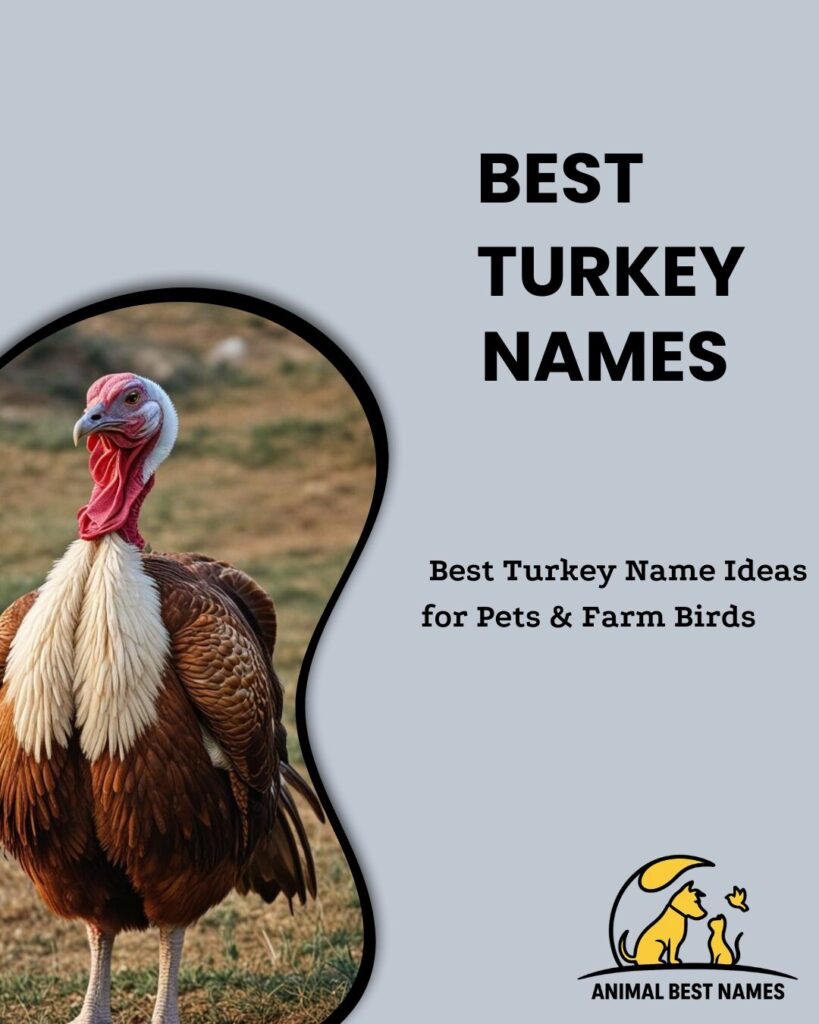 The best turkey names that stand out for their uniqueness, charm, and memorable appeal.