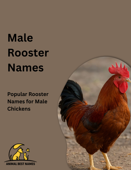 Proud male rooster with bright red comb and glossy feathers, standing tall on a wooden fence in a sunny farmyard.