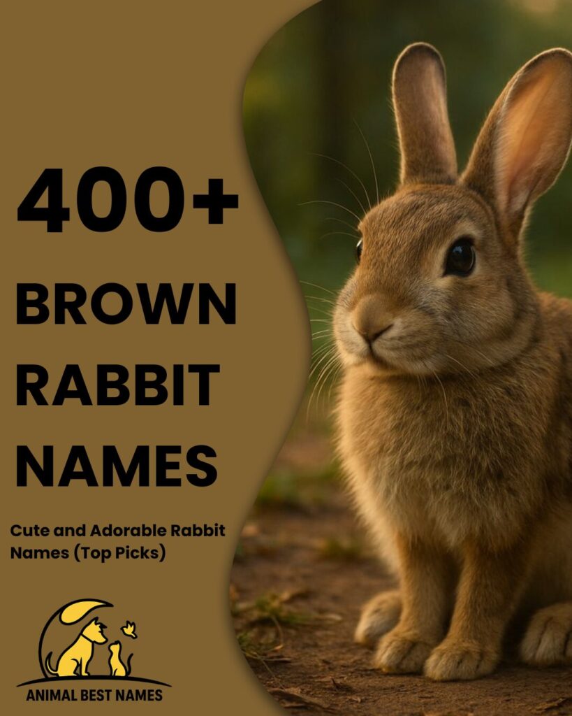 Rabbit-themed homepage layout with cute bunny illustrations in the header and neatly organized name sections on a soft pastel background.