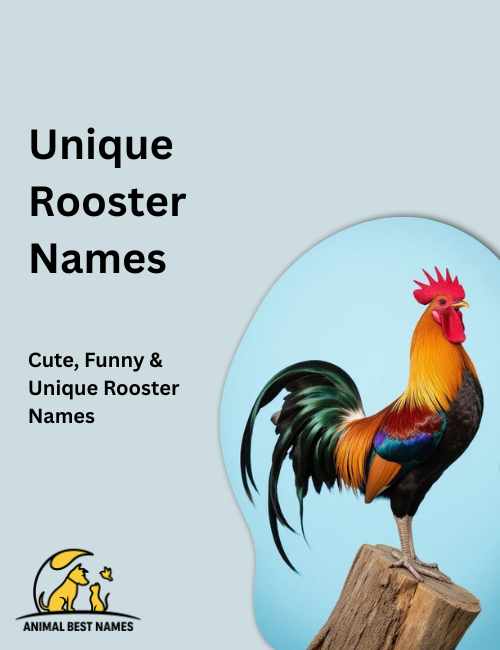 Rare-looking rooster with unusual feather patterns and vibrant colors, standing proudly in a sunlit farmyard.