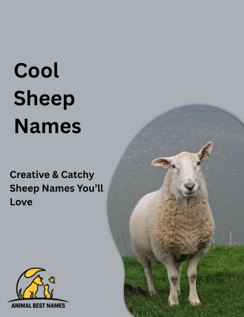 Stylish sheep with fluffy wool and confident stance, standing on a small hill with wind moving through its coat.