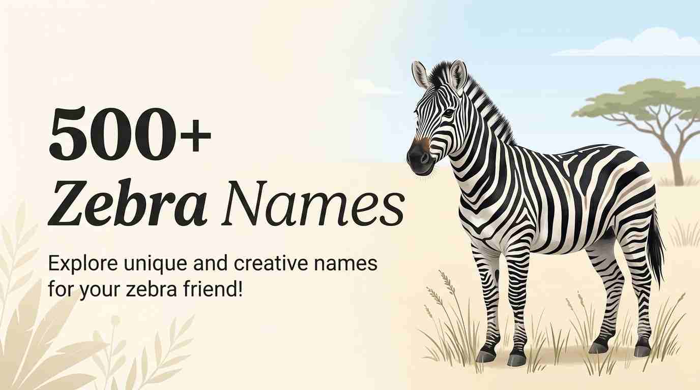 Zebra Names