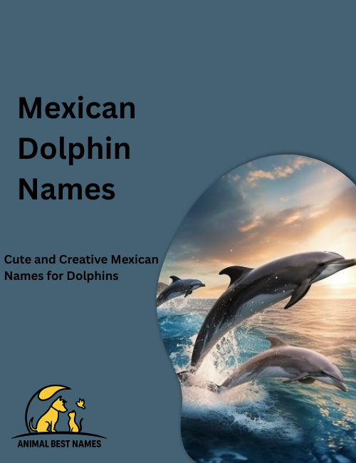 Playful dolphin leaping from turquoise ocean water with colorful coastal scenery and warm sunset tones in the background.