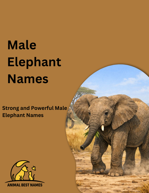 Majestic male elephant with large tusks and strong trunk, standing proudly in a sunlit savannah with distant trees.