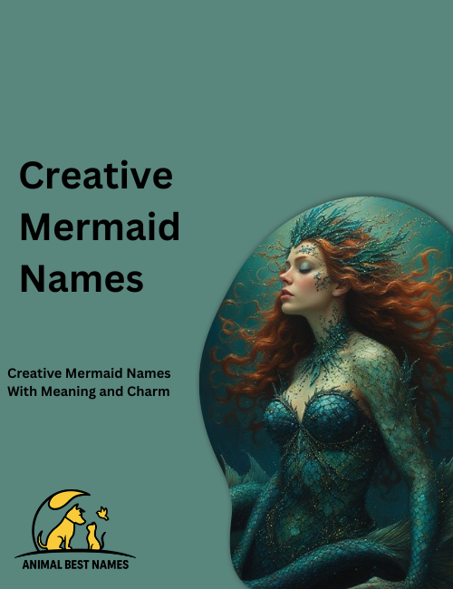 Creative mermaid with vibrant tail colors and flowing hair, swimming gracefully in a glowing underwater fantasy scene.