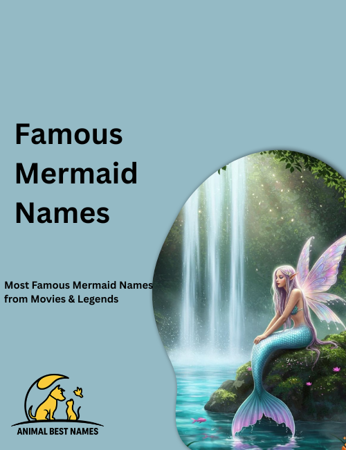 Iconic mermaid characters with distinctive tails and expressive features, swimming together in a bright underwater fantasy scene.