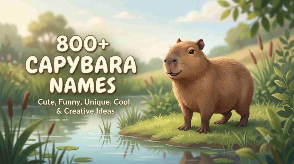 Capybara Names