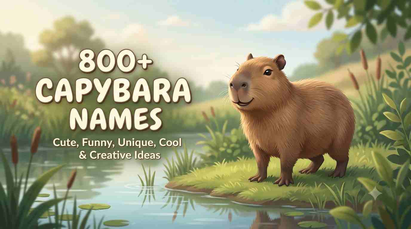 Capybara Names