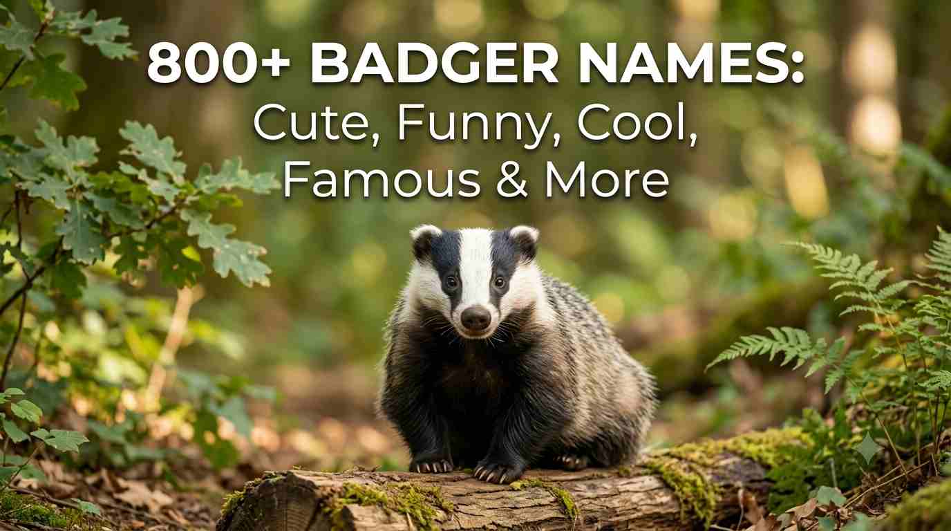 Badger Names