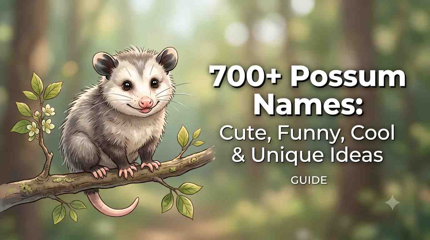 Possum Names
