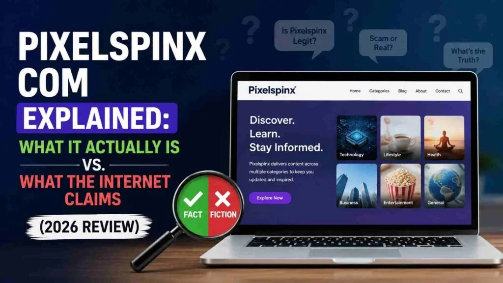 Pixelspinx com Explained: What It Actually Is vs. What the Internet Claims (2026 Review) Pixelspinx com